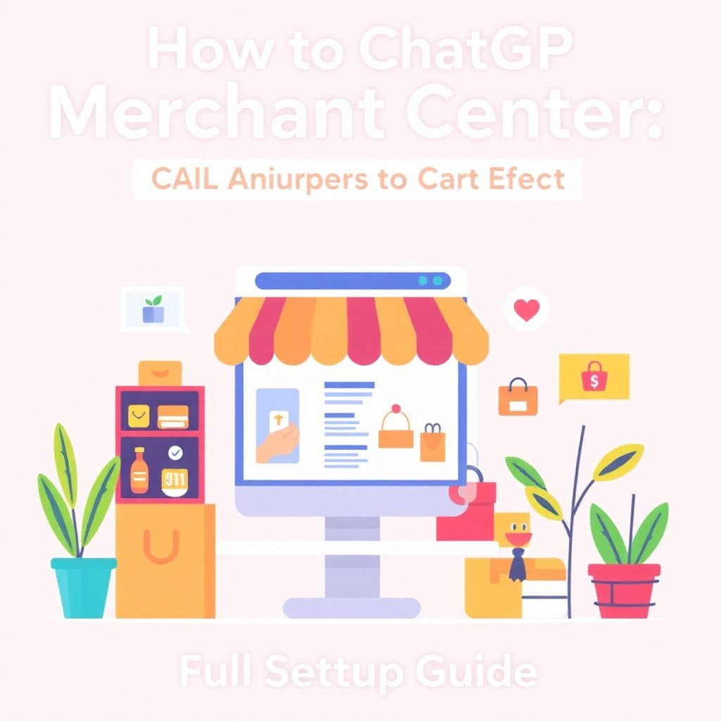 How to Use ChatGPT Merchant Center: Full Setup Guide