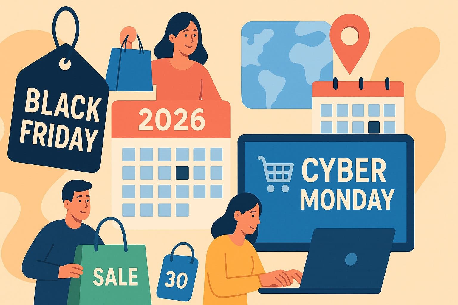 When Is Black Friday 2026? Dates, Start Times & Countries